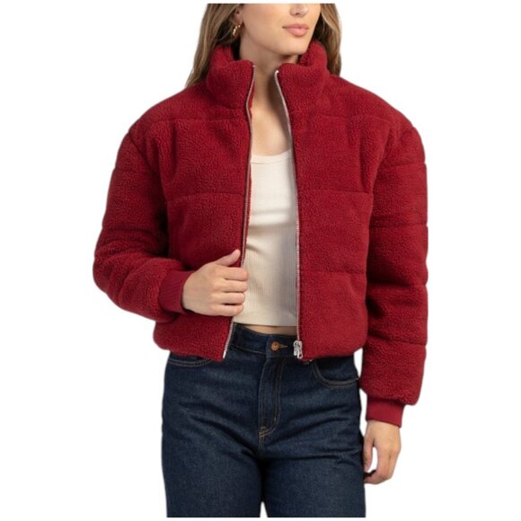HUDSON Jackets & Blazers - HUDSON Sherpa Puffer Jacket